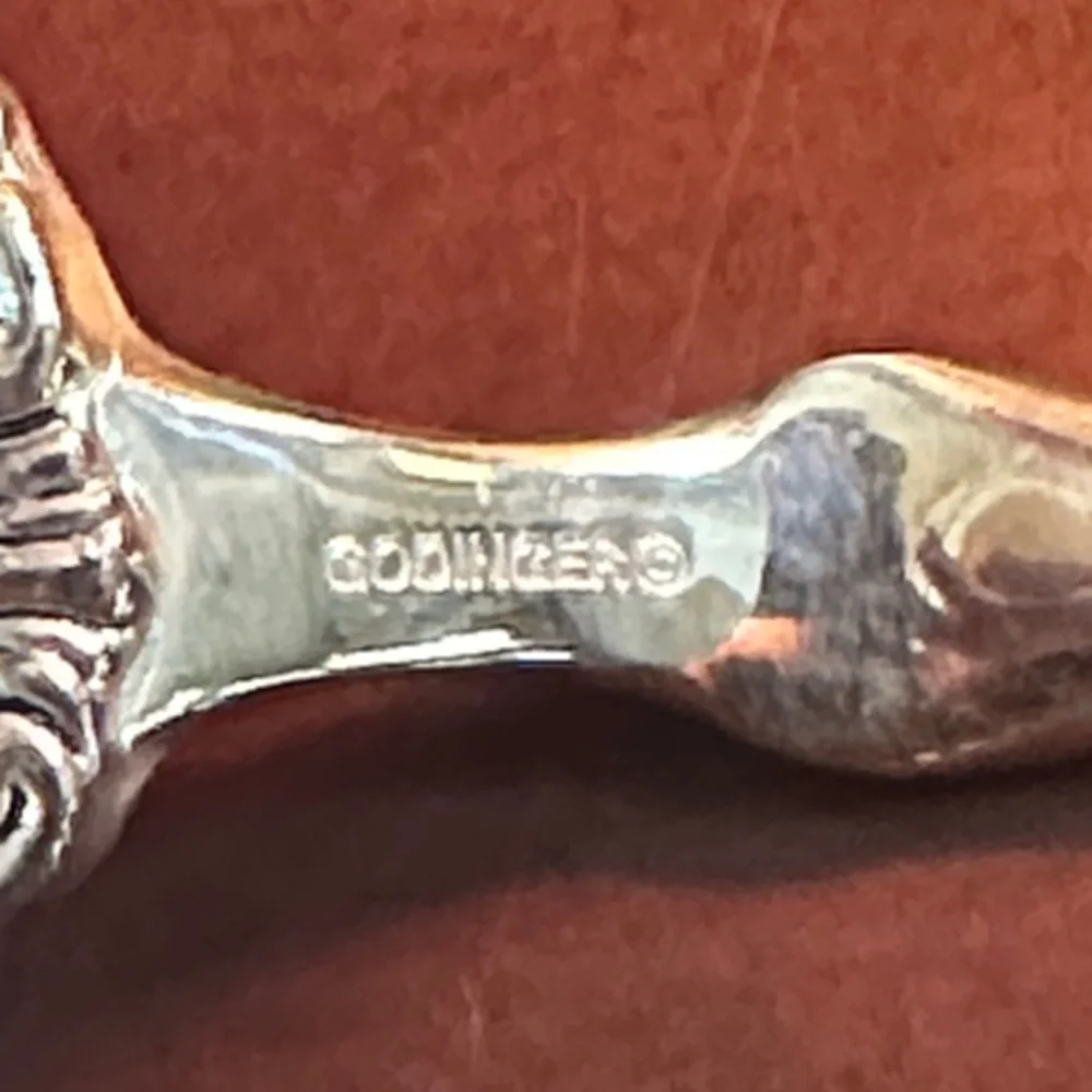 Godinger Intricate Silver Plated Fish Server